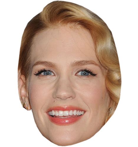 january jones face mask